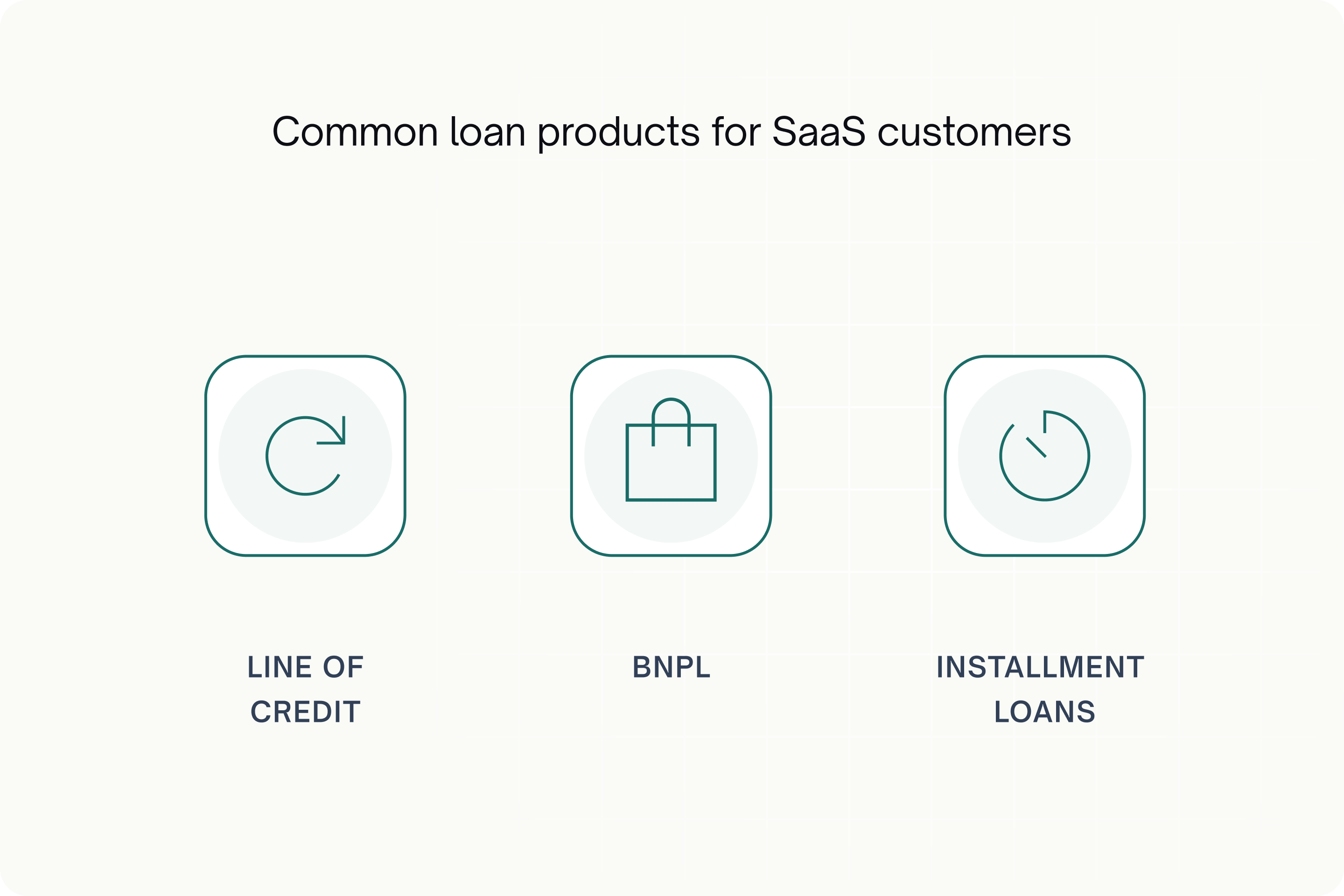 Saas lending decorative icons